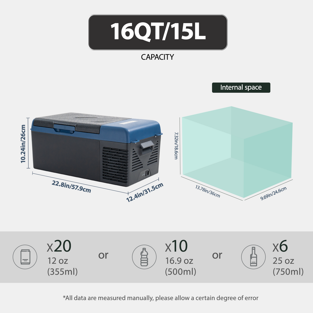 Zcamp KI15  Portable Car Fridge