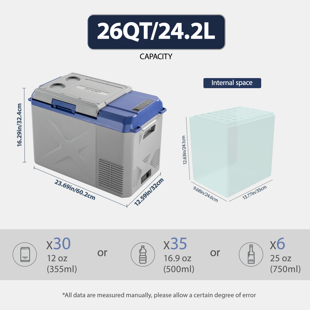 Zcamp  X25 Portable Car Fridge