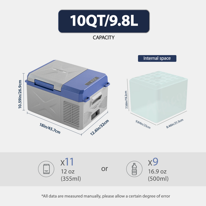 Zcamp  X9 12 Volt Mini Portable Freezer (Wholesale)